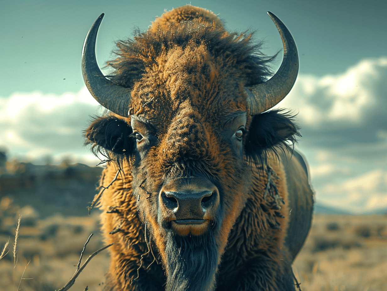 Transformation impressionnante la bosse de bison, avant et après l