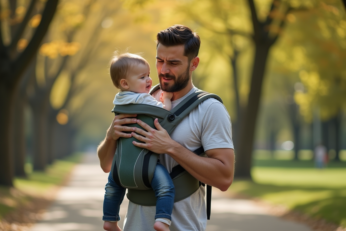 bébé portage